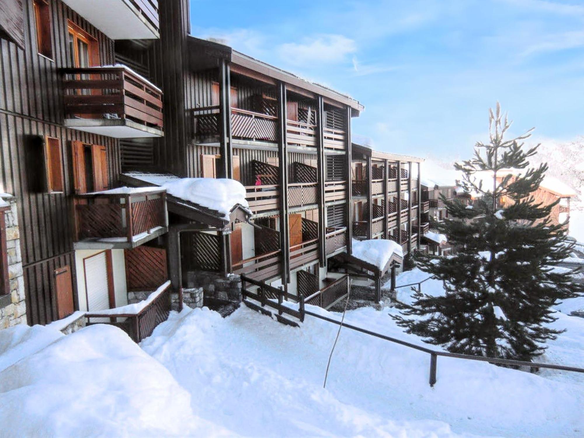 Appartement Au Pied Des Pistes A La Plagne - Vue Sur Montagne - Exterior photo
